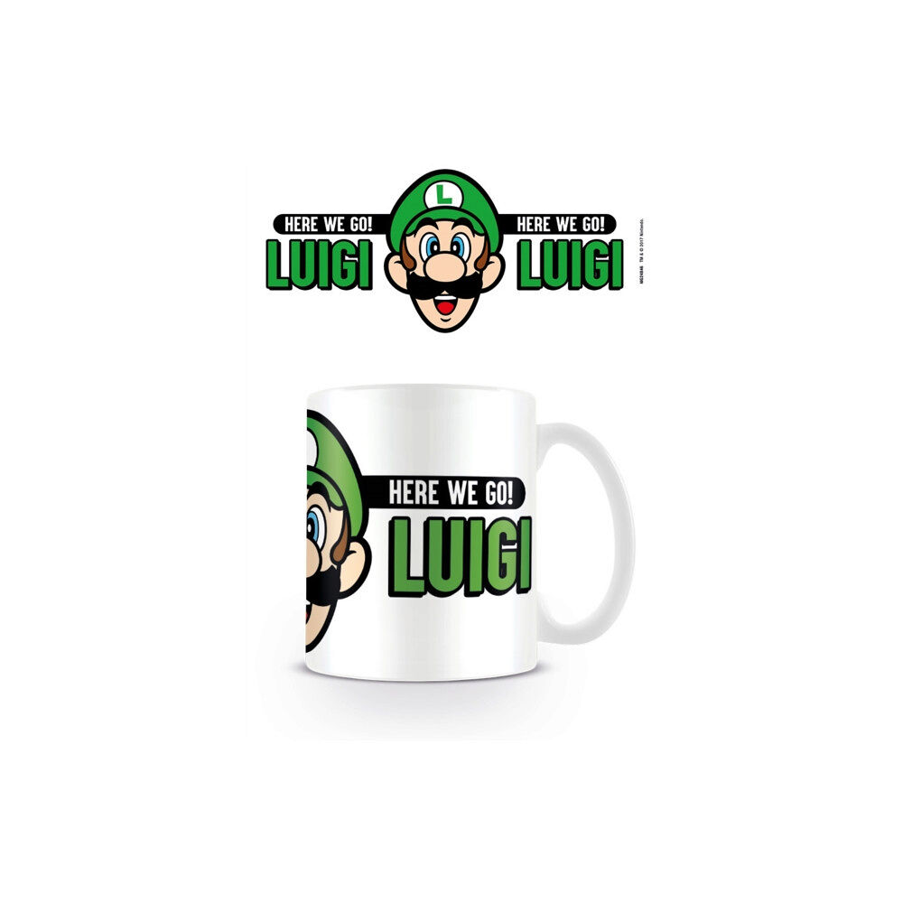 Pyramid International Super Mario (Here We Go Luigi) Mug (häftad, eng)