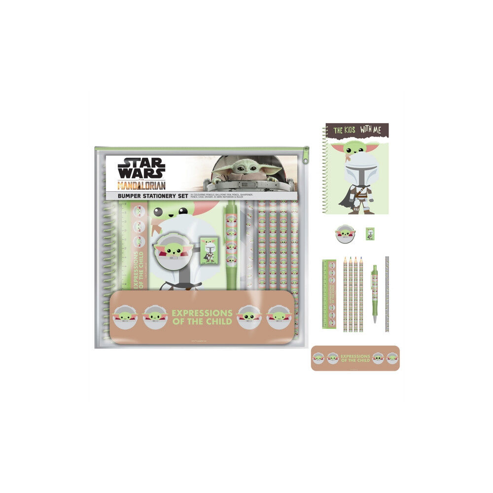 Pyramid International Star Wars The Mandalorian (Expressions Of The Child) Bumper Stationery Set (häftad, eng)