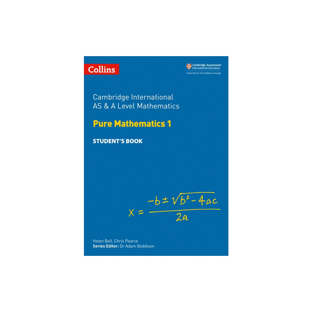 HarperCollins Publishers Cambridge International AS & A Level Mathematics Pure Mathematics 1 Student’s Book (häftad, eng)