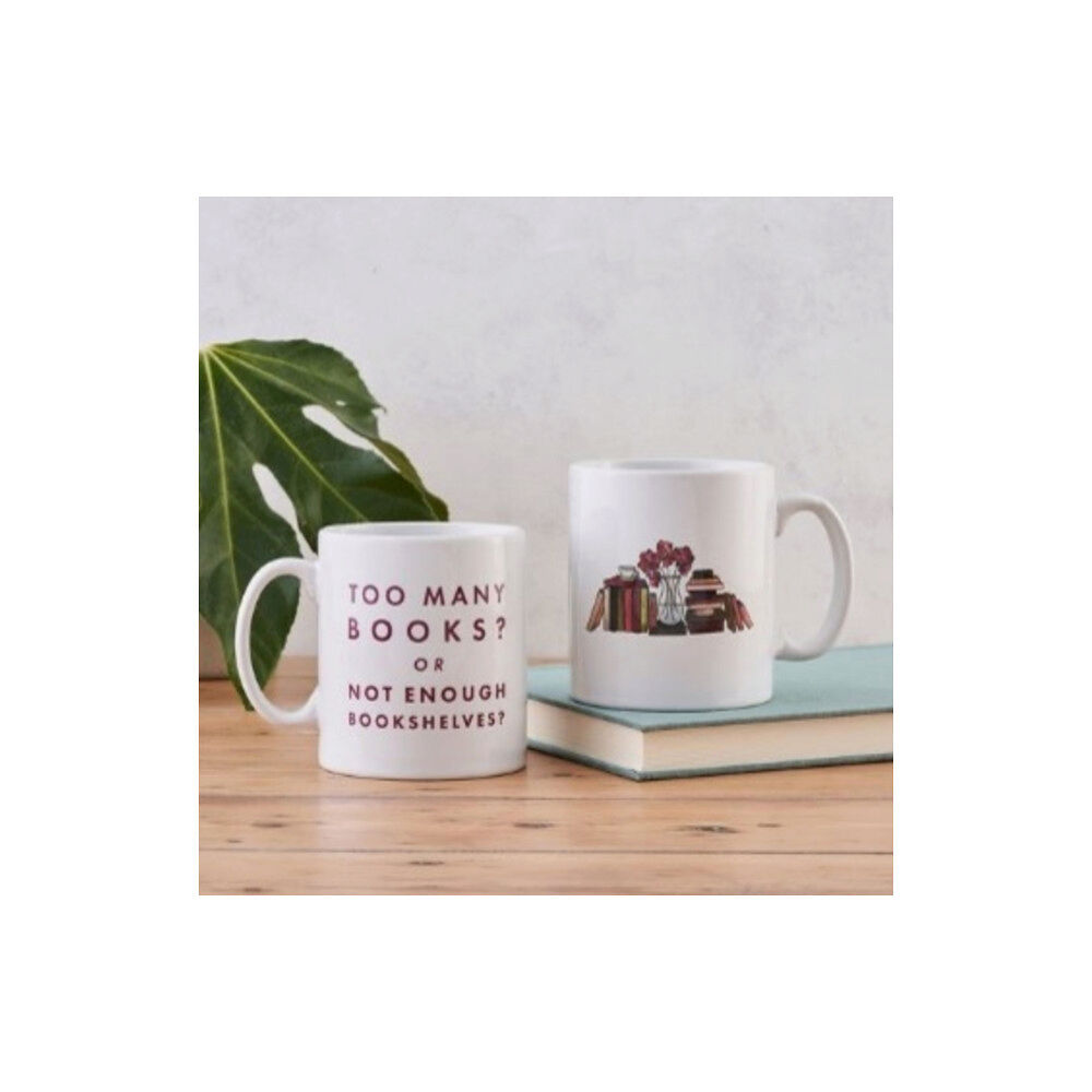 BOOKISHLY Funny 'Too Many Books' Relatable Mug (häftad, eng)