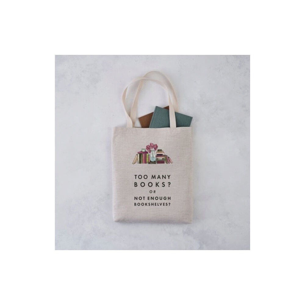 BOOKISHLY Tote Bag - Too Many Books (häftad, eng)