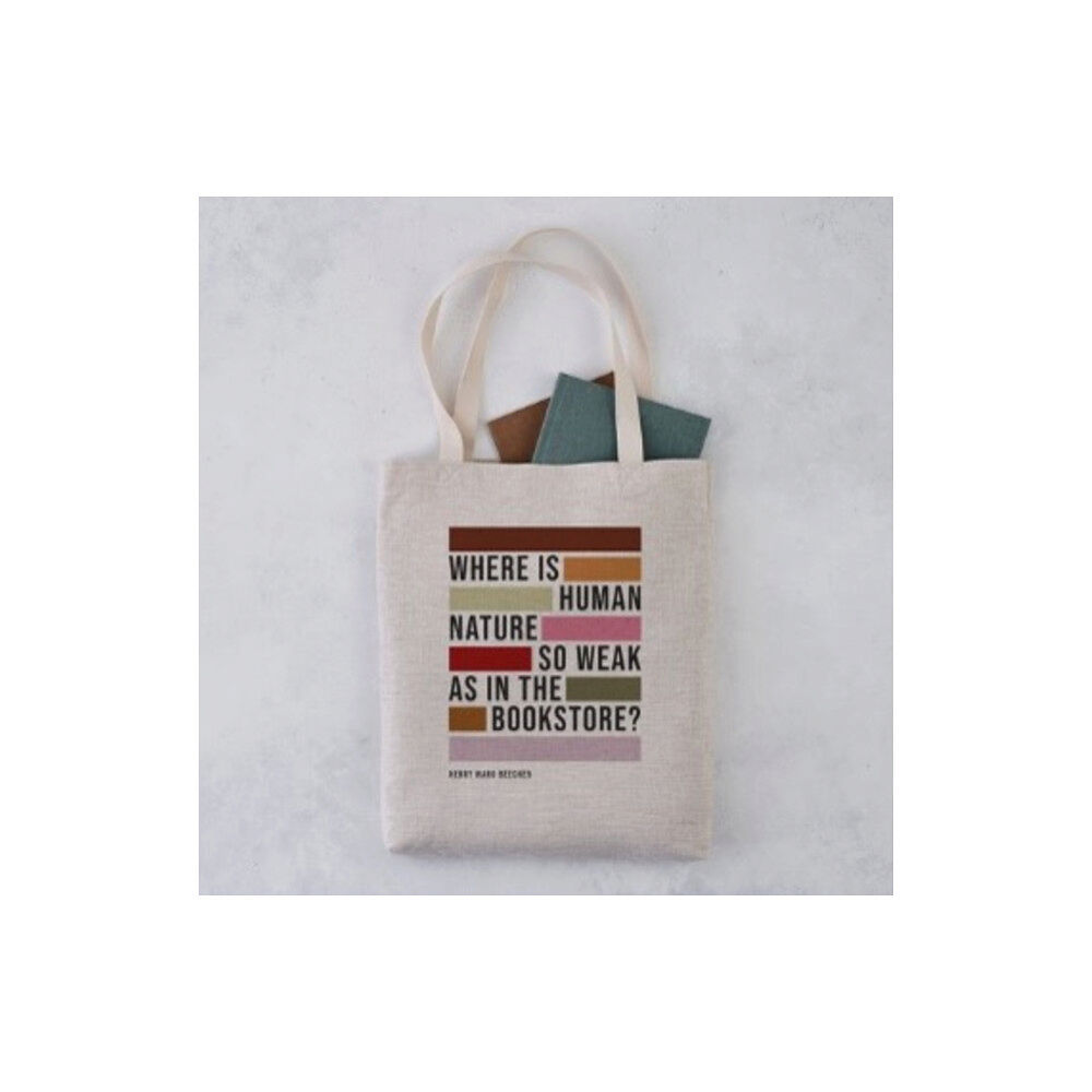 BOOKISHLY Tote Bag - "Where Is Human Nature So Weak as in the Bookstore?" (häftad, eng)