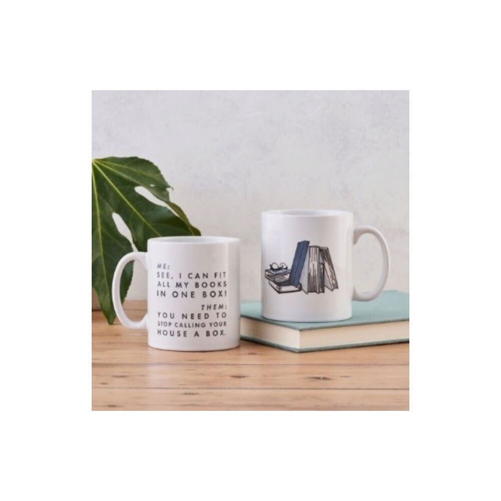 BOOKISHLY Funny 'I Can Fit All My Books' Relatable Mug (häftad, eng)