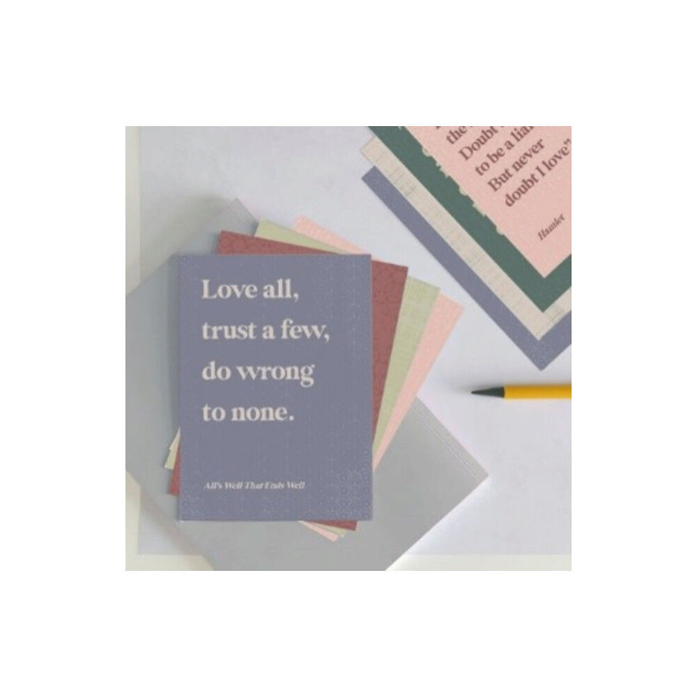 BOOKISHLY Shakespeare Quotes - 12 Postcard Set (häftad, eng)