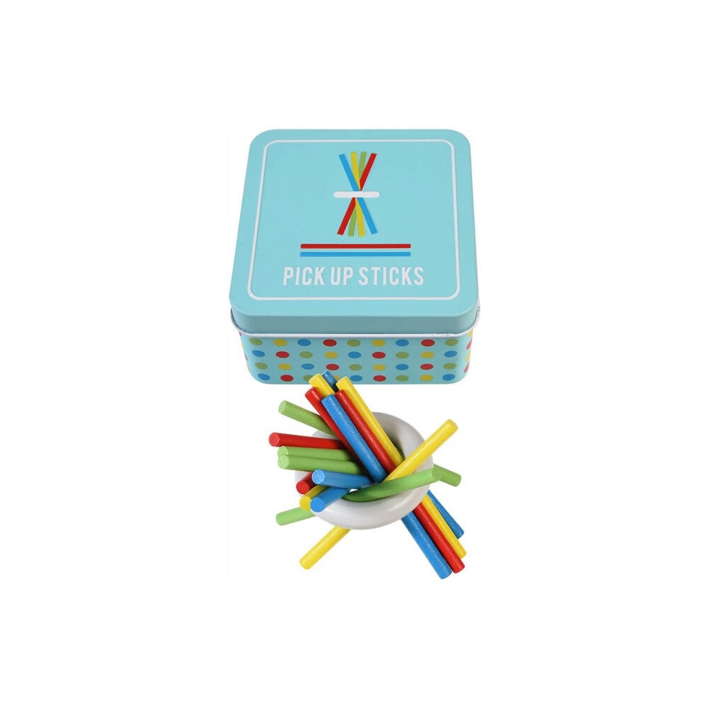 REX LONDON Wooden pick up sticks in a tin (häftad, eng)