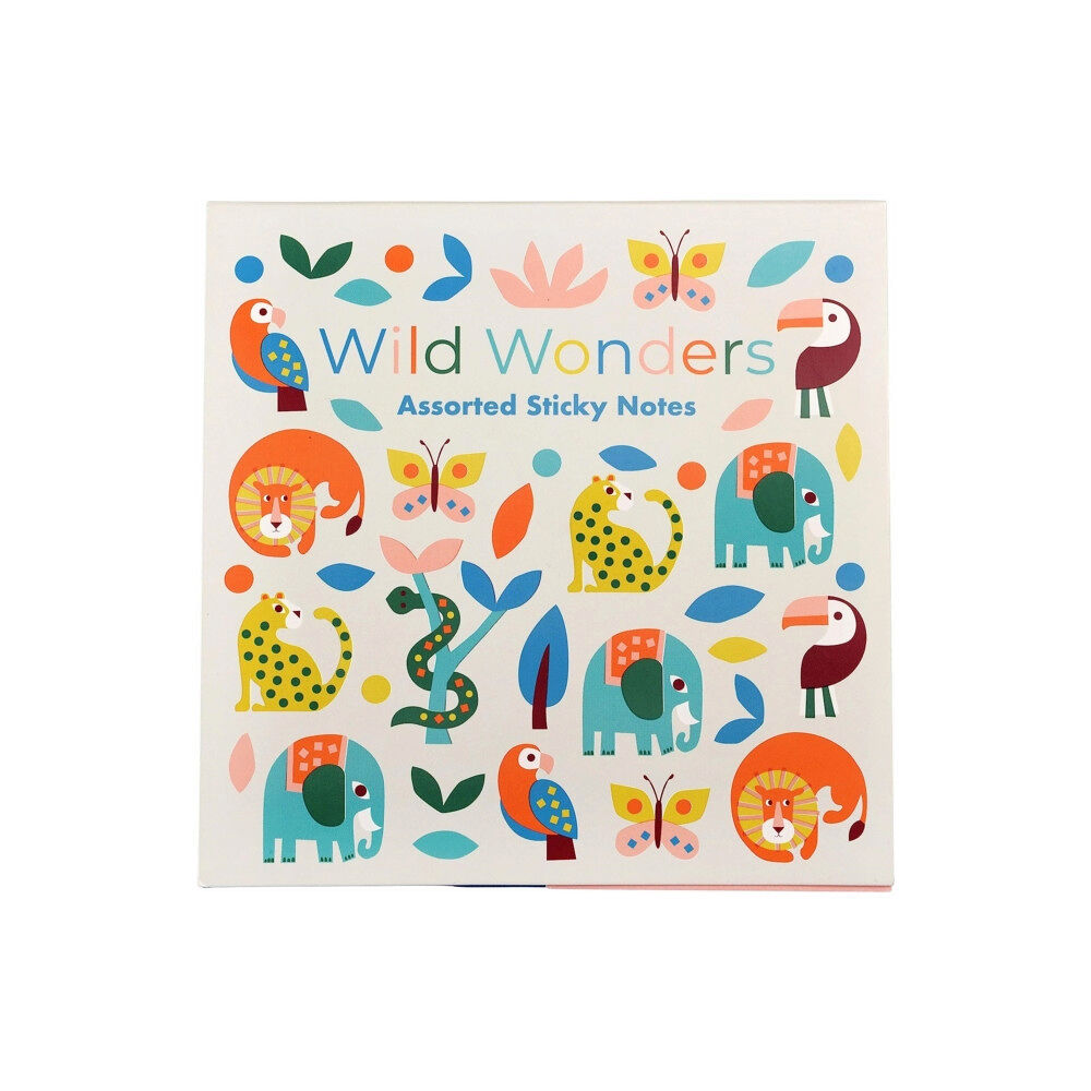 REX LONDON Sticky note set  - Wild Wonders (häftad, eng)