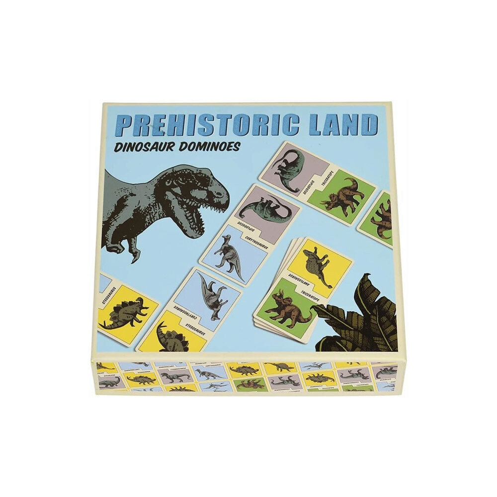 REX LONDON Dinosaur dominoes - Prehistoric Land