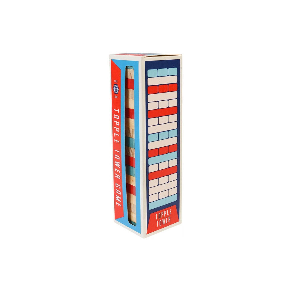 REX LONDON Mini wooden topple tower - Wild Bear