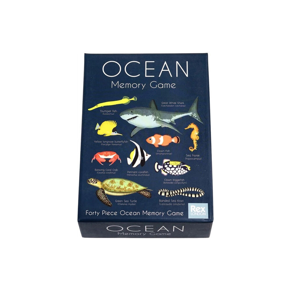 REX LONDON Ocean memory game (40 pieces)