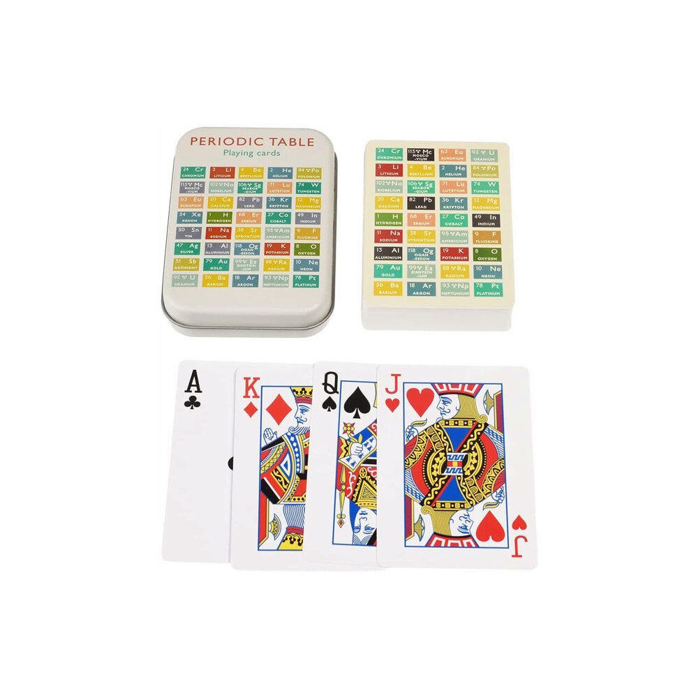 REX LONDON Playing cards in a tin - Periodic Table (häftad, eng)