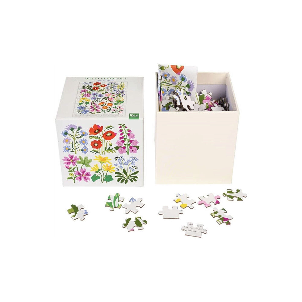 REX LONDON Jigsaw puzzle (300 pieces) - Wild Flowers (häftad, eng)