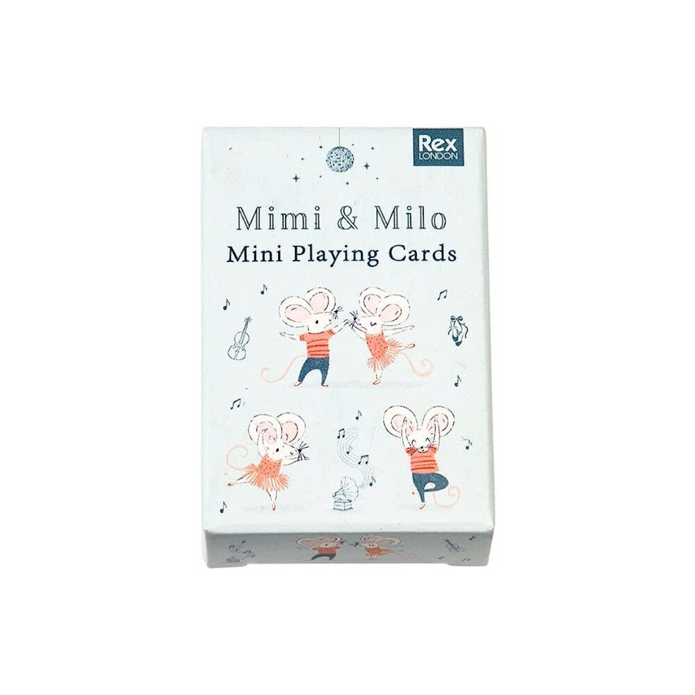 REX LONDON Mini playing cards - Mimi and Milo (häftad, eng)