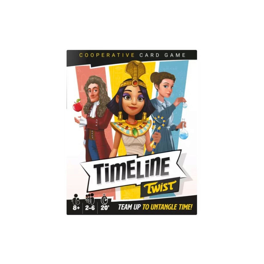 Asmodee Timeline Twist Card Game (häftad, eng)