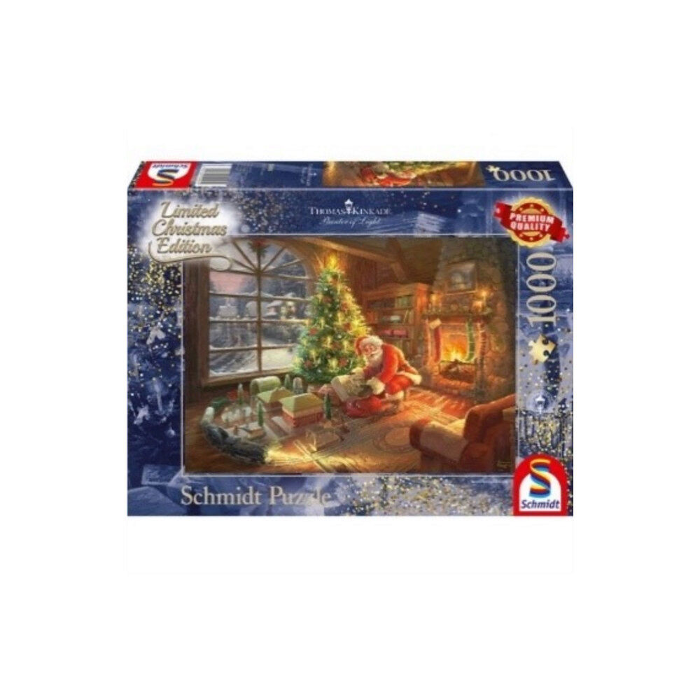 Asmodee Santa's Special Delivery by Thomas Kinkade - 1000 Piece Schmidt Puzzle (häftad, eng)