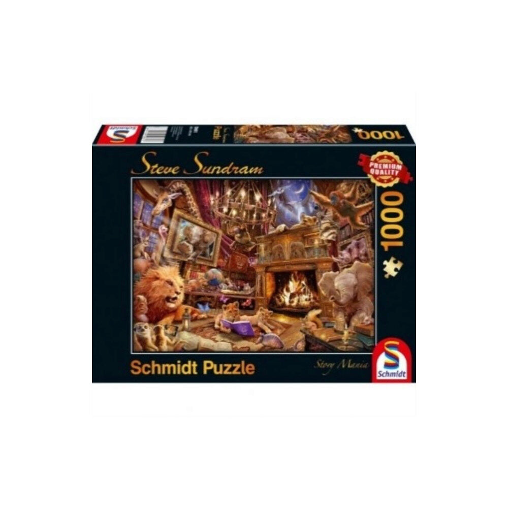 Asmodee Story Mania by Steve Sundram - 1000 Piece Schmidt Puzzle (häftad, eng)