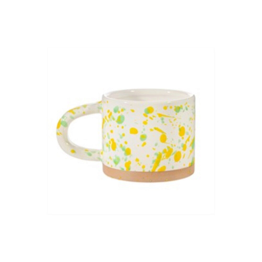 SASS & BELLE Sass & Belle Yellow and Green Splatterware Mug (häftad, eng)