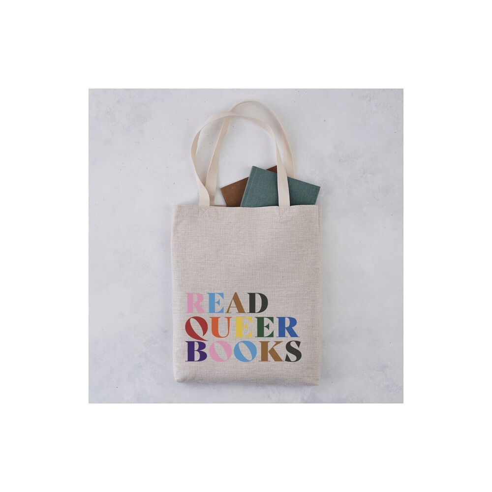 BOOKISHLY Read Queer Books Rainbow Tote Bag (häftad, eng)