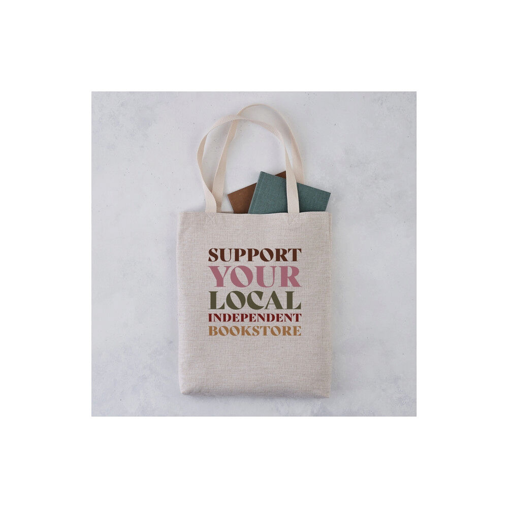 BOOKISHLY Support Your Independant Bookstore Tote Bag (häftad, eng)