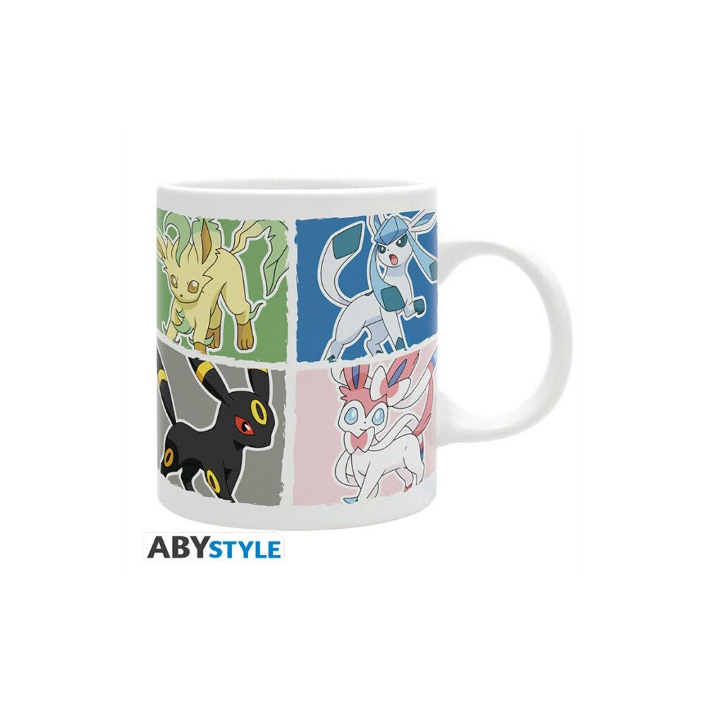 ABYSSE UK Pokemon Mug - Eevee Evolutions (häftad, eng)