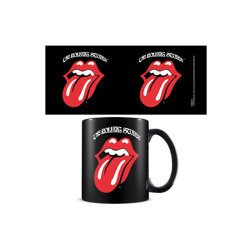 Pyramid International Rolling Stones (Retro Tongue) 11oz/315ml Black Mug (häftad, eng)