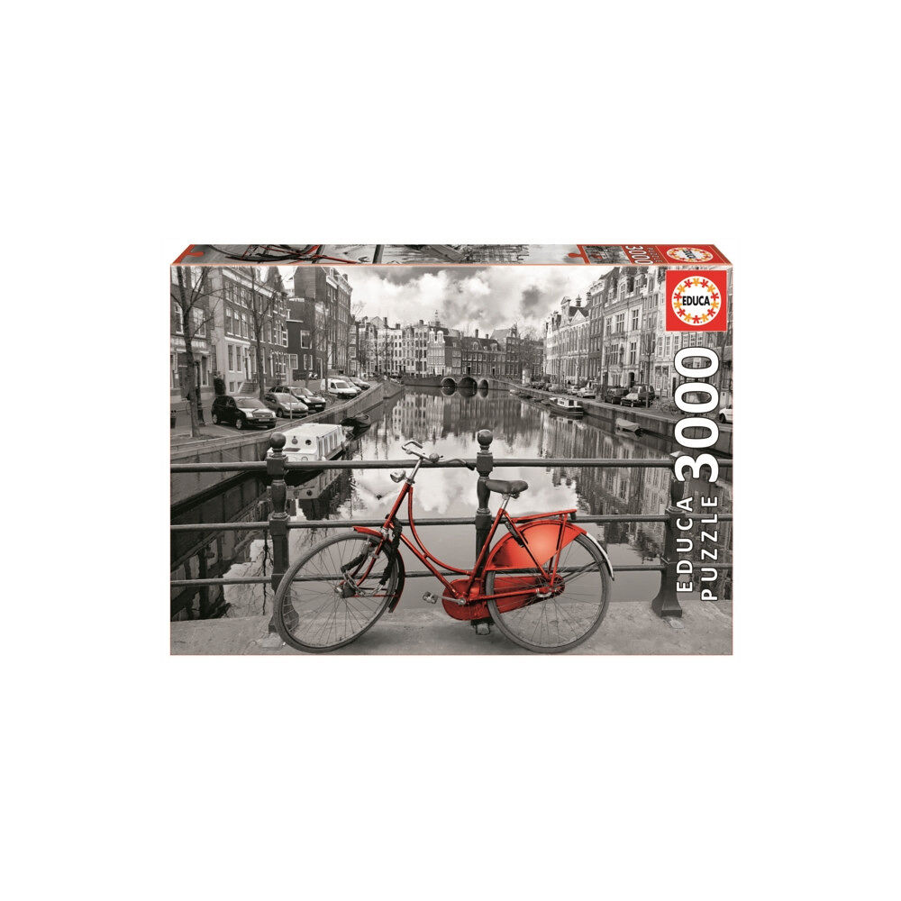 Paul Lamond Games Amsterdam - Black & White 3000pc Puzzle (häftad, eng)