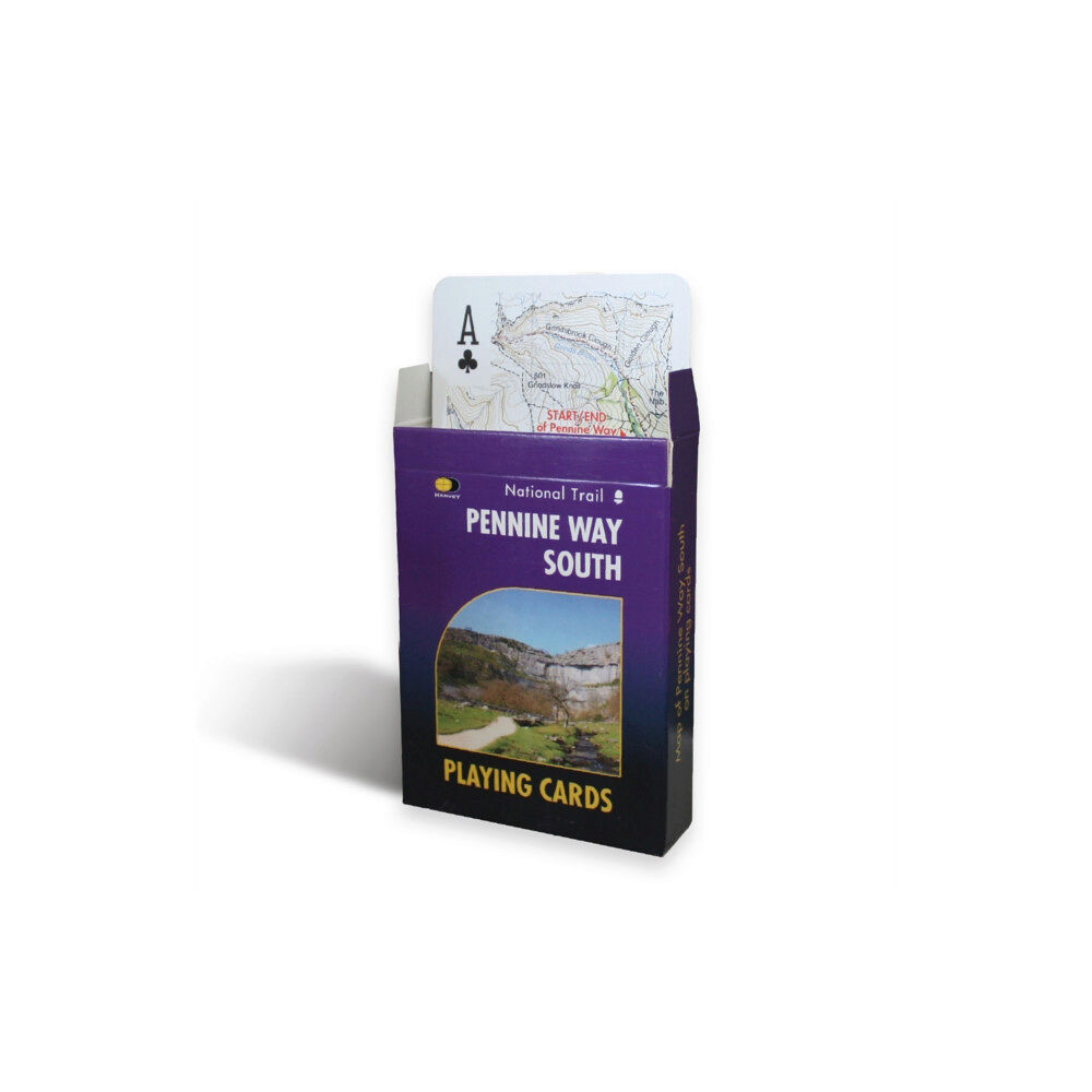 HARVEY MAP SERVICES Pennine Way South Playing Cards