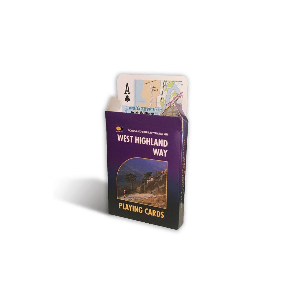 HARVEY MAP SERVICES West Highland Way Playing Cards