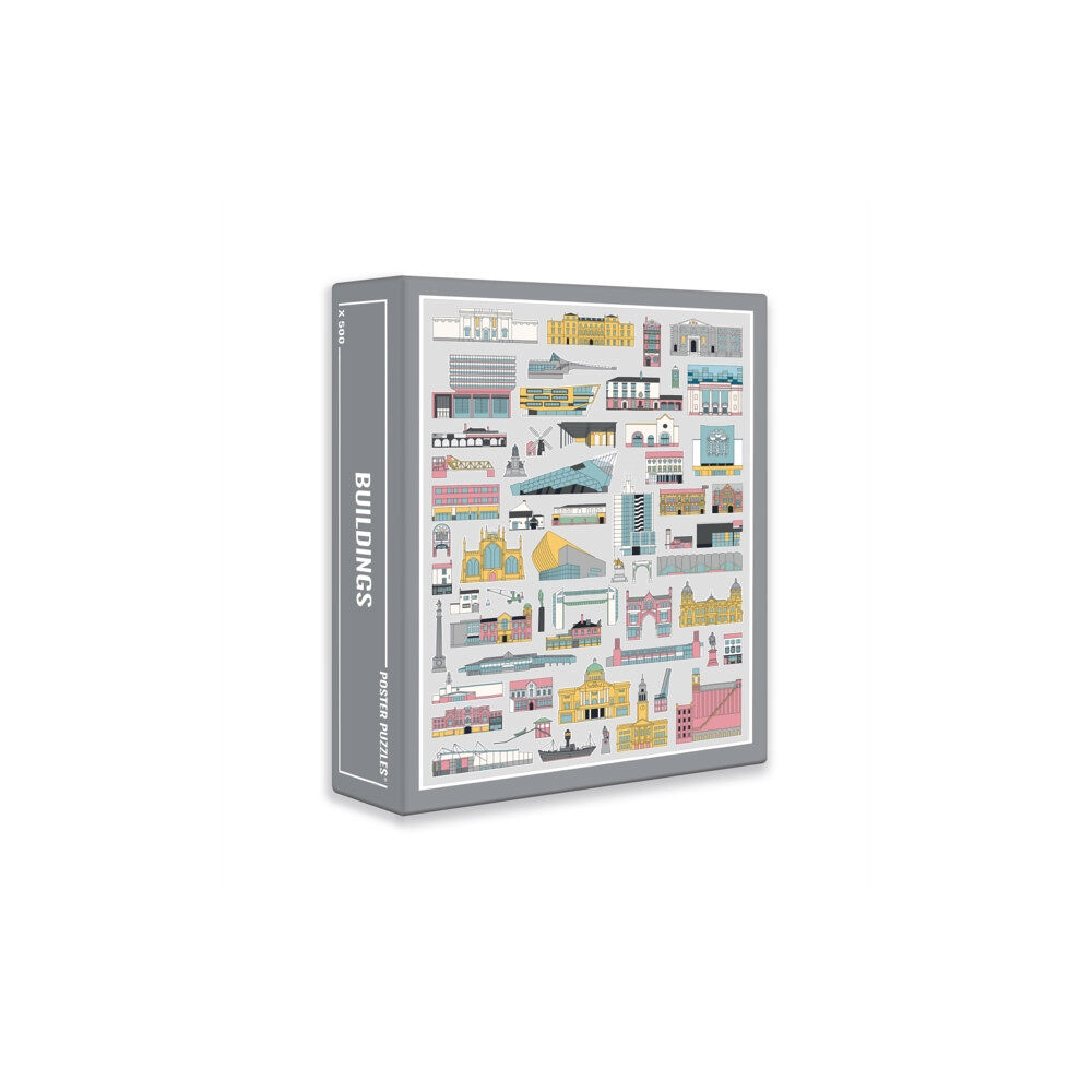 CLOUDBERRIES Buildings Jigsaw Puzzle (500 pieces)