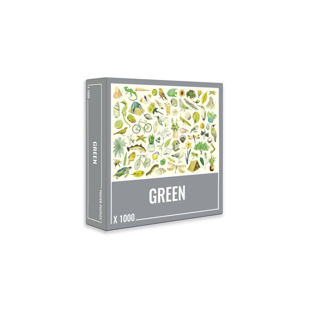 CLOUDBERRIES Green Jigsaw Puzzle (1000 pieces)