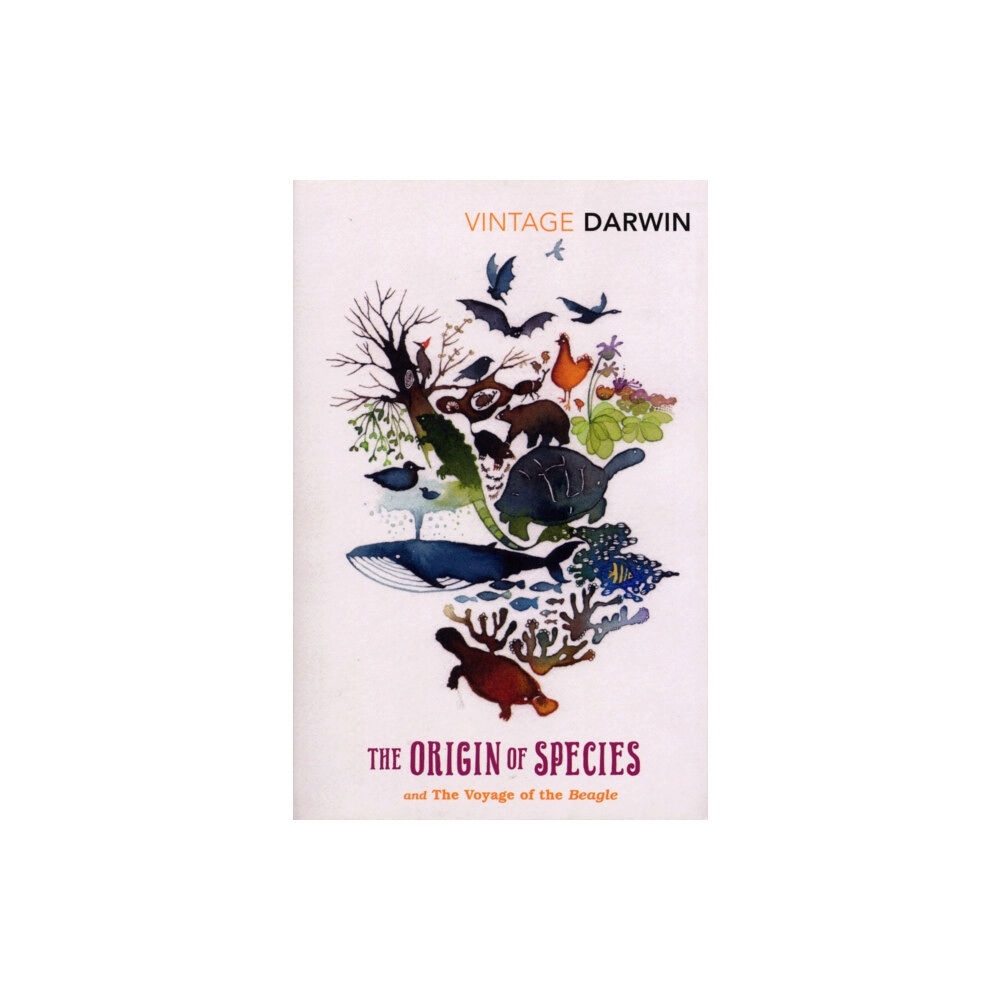 Vintage Publishing The Origin of Species and the Voyage of the Beagle (häftad, eng)
