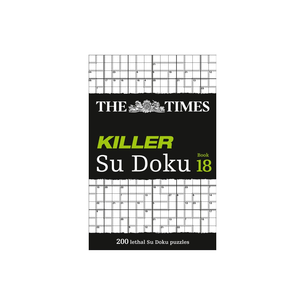 HarperCollins Publishers The Times Killer Su Doku Book 18 (häftad, eng)