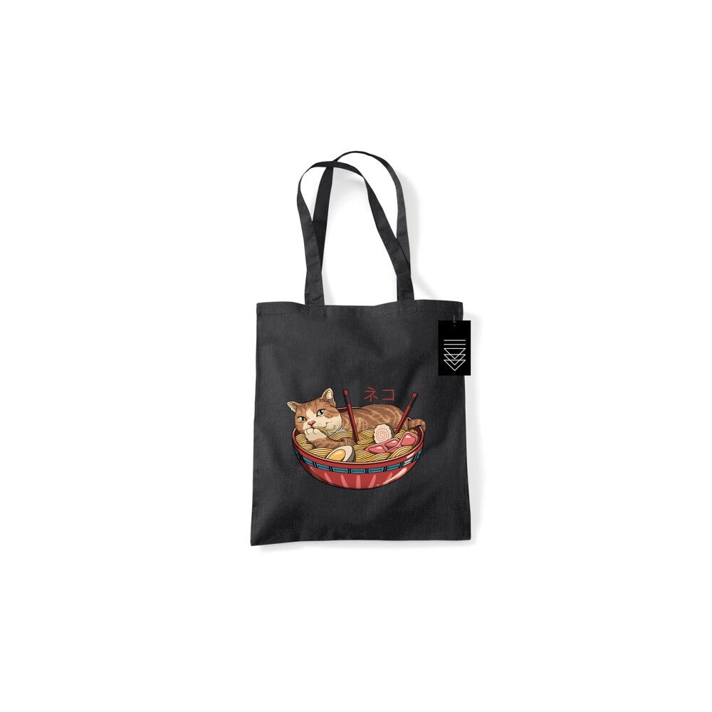 Pyramid International Vincent Trinidad (Neko Ramen Bowl) Black Tote Bag (häftad, eng)