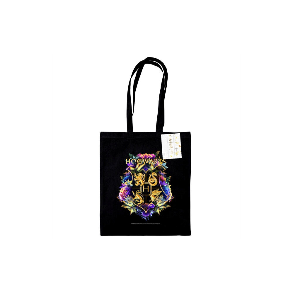 Pyramid International Harry Potter (Hogwarts Crest Watercolour) Black Tote Bag (häftad, eng)