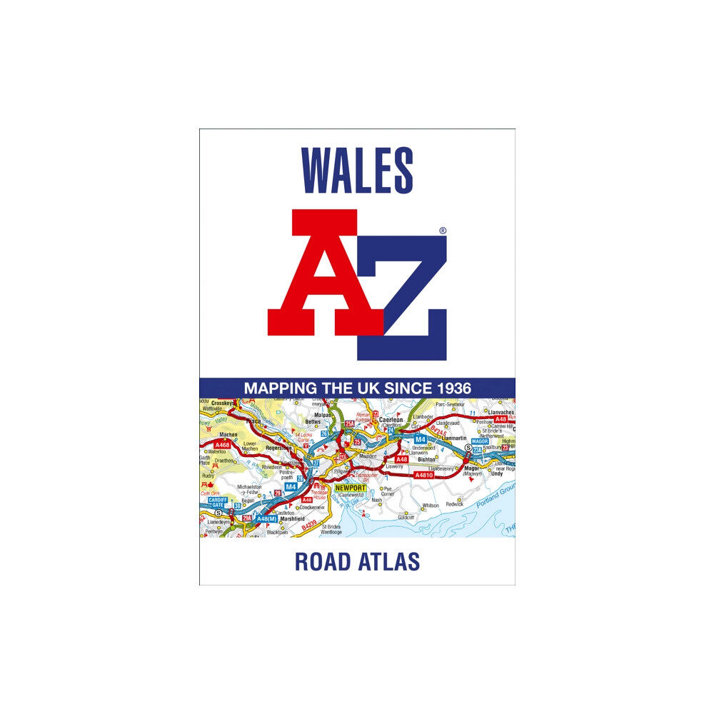 HarperCollins Publishers Wales A-Z Road Atlas (häftad, eng)