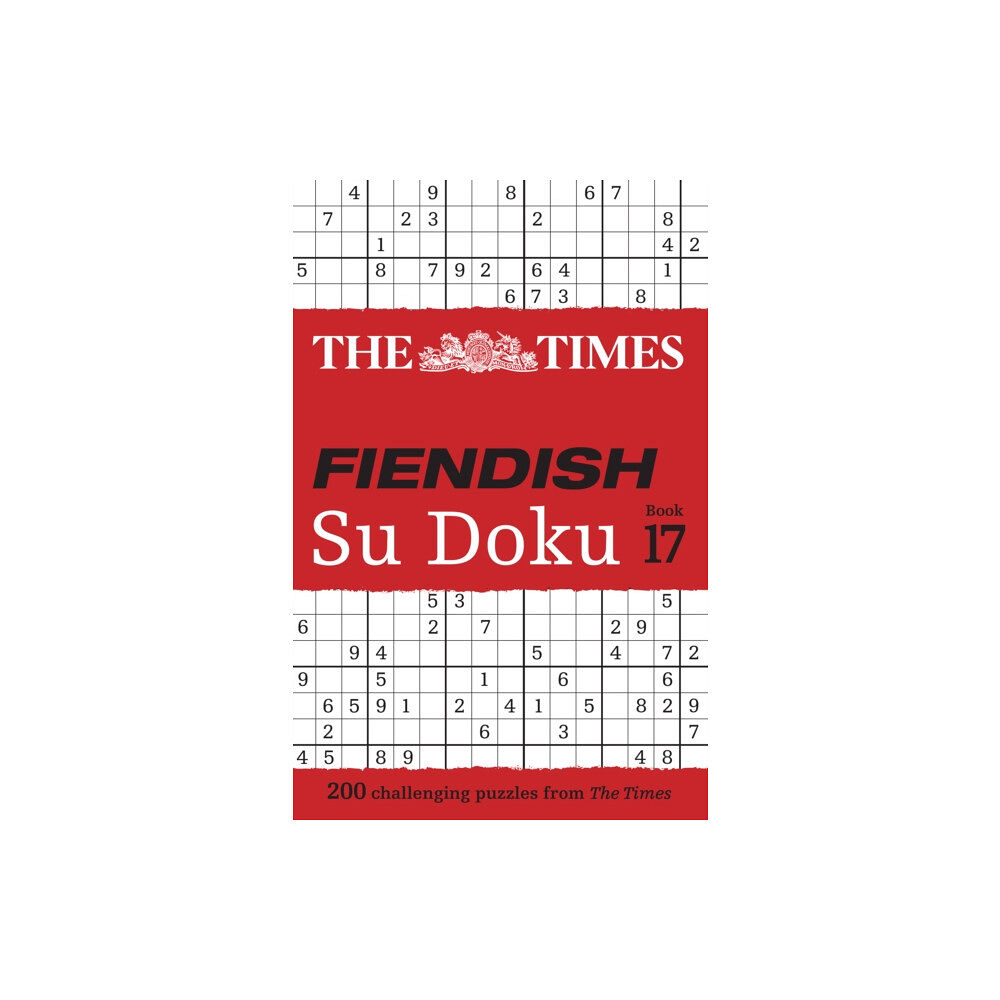 HarperCollins Publishers The Times Fiendish Su Doku Book 17 (häftad, eng)