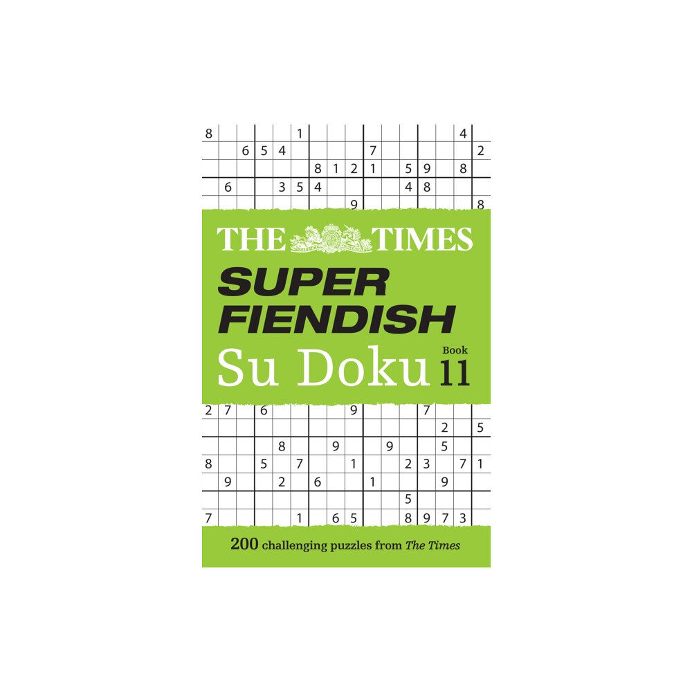 HarperCollins Publishers The Times Super Fiendish Su Doku Book 11 (häftad, eng)