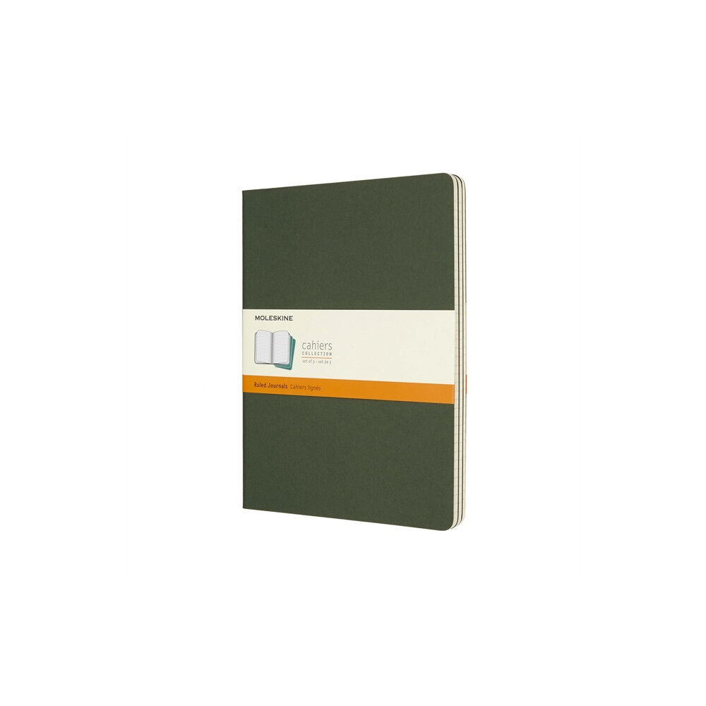 Moleskine Moleskine Myrtle Green Extra Large Ruled Cahier Journal (set Of 3) (häftad, eng)