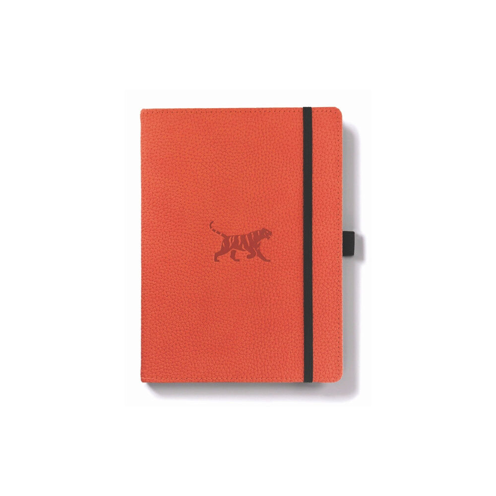 DINGBATS Dingbats A5+ Wildlife Orange Tiger Notebook - Graph