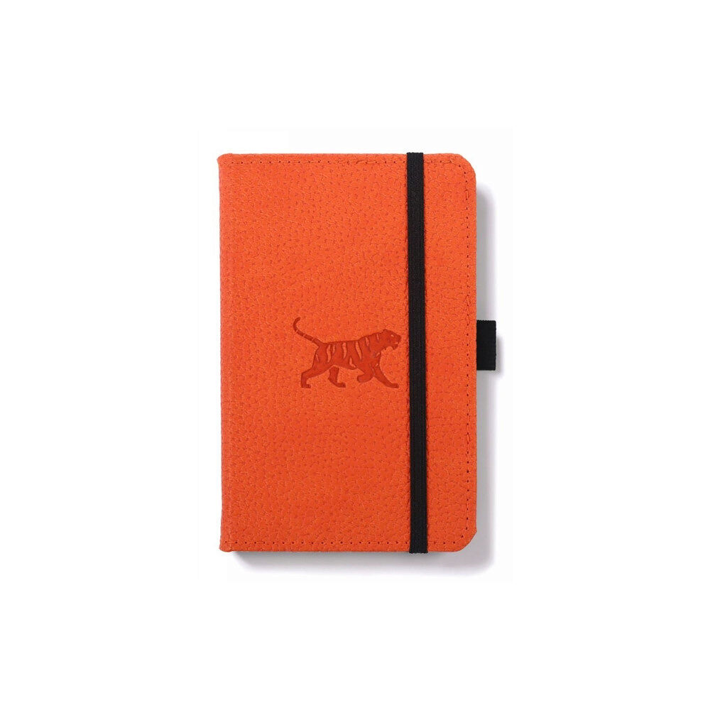 DINGBATS Dingbats A6 Pocket Wildlife Orange Tiger Notebook - Plain