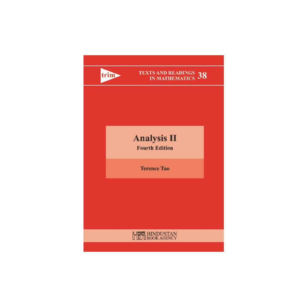 Hindustan Book Agency Analysis II (inbunden, eng)