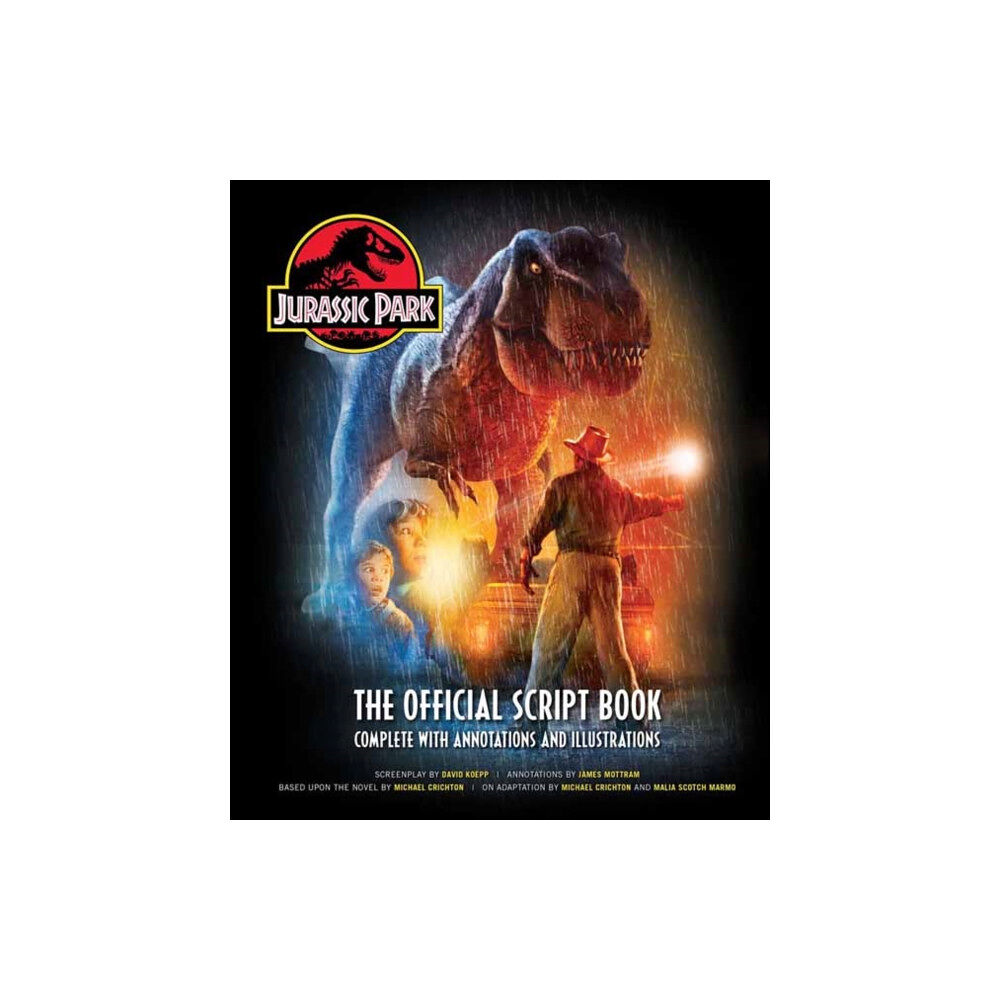 Insight Editions Jurassic Park: The Official Script Book (inbunden, eng)