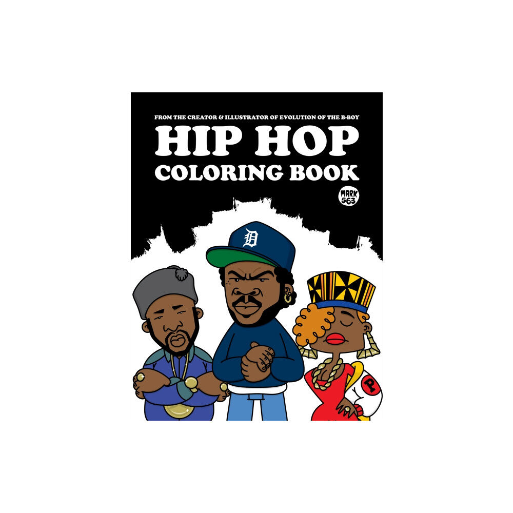 Dokument Forlag Hip Hop Coloring Book (häftad, eng)