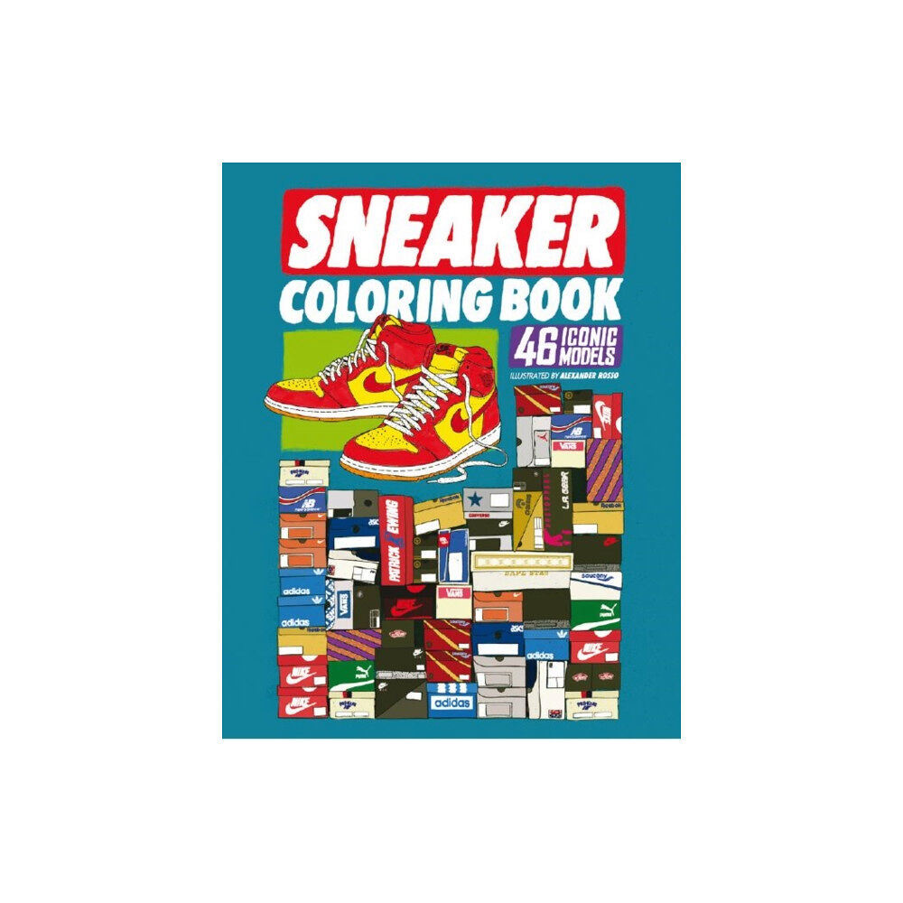 Dokument Forlag Sneaker Coloring Book (häftad, eng)