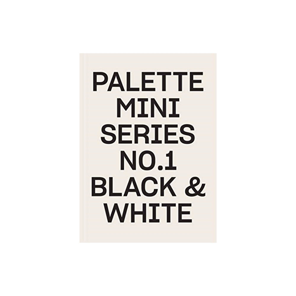 Viction Workshop Ltd Palette Mini Series 01: Black & White (häftad, eng)