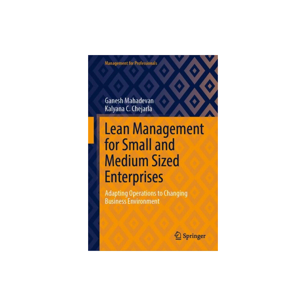 Springer Verlag, Singapore Lean Management for Small and Medium Sized Enterprises (inbunden, eng)