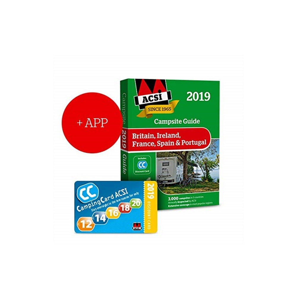 ACSI Publishing BV Campsite Guide + APP 2019 (häftad, eng)