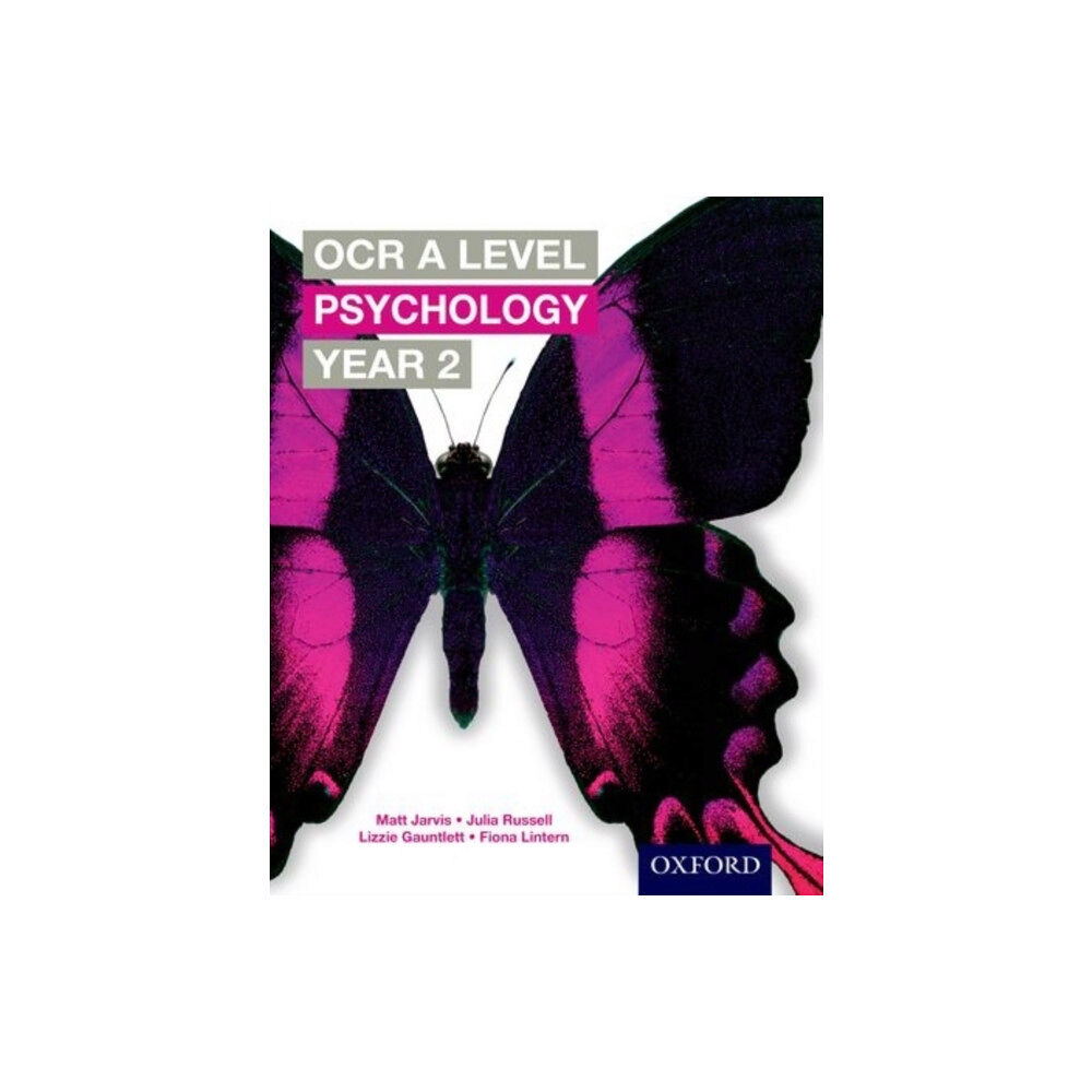Oxford University Press OCR A Level Psychology Year 2 (häftad, eng)