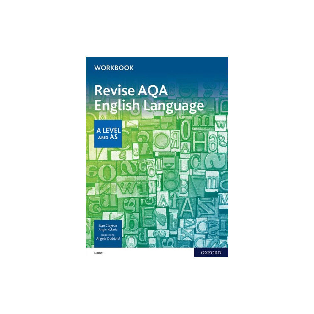 Oxford University Press AQA AS and A Level English Language Revision Workbook (häftad, eng)