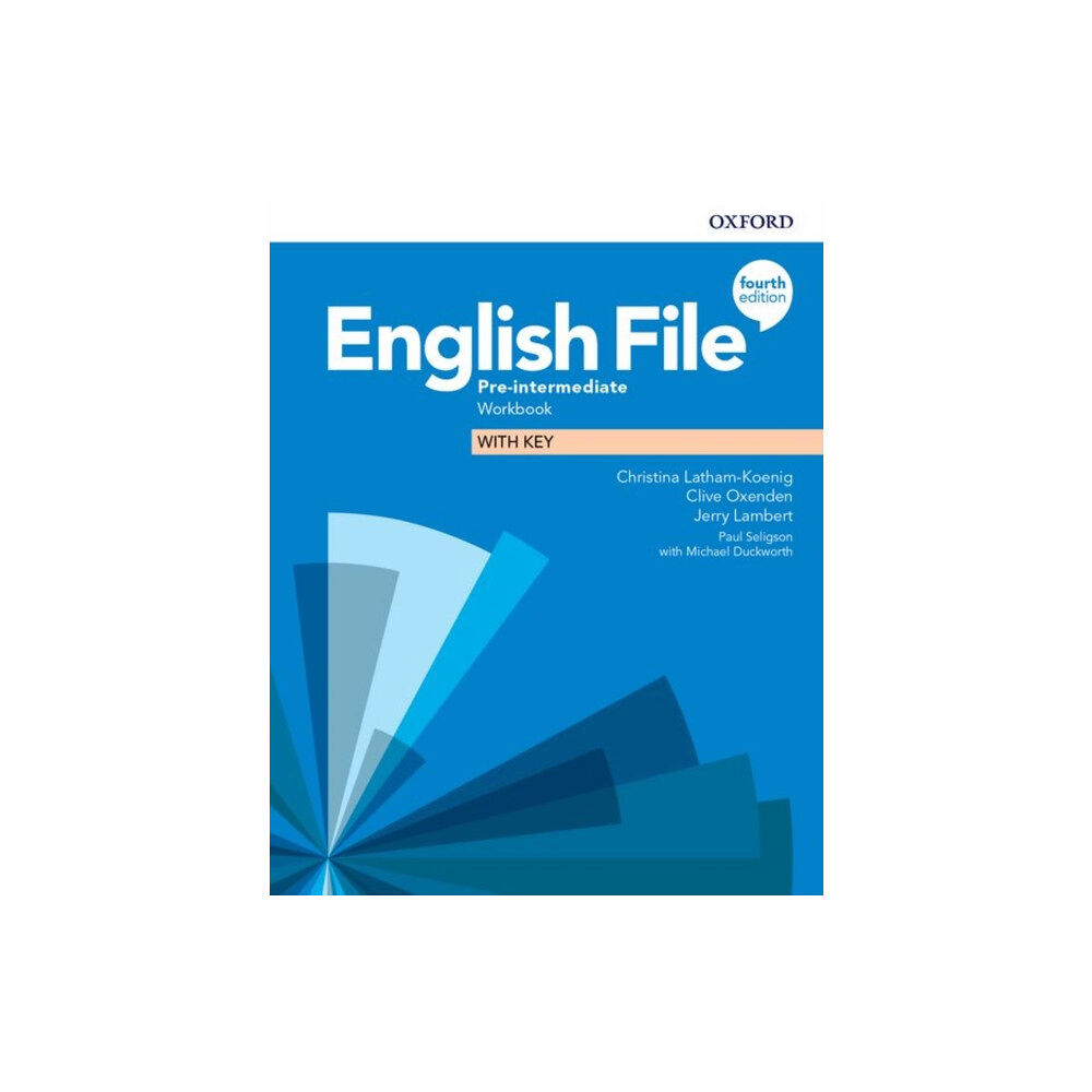 Oxford University Press English File: Pre-Intermediate: Workbook with Key (häftad, eng)
