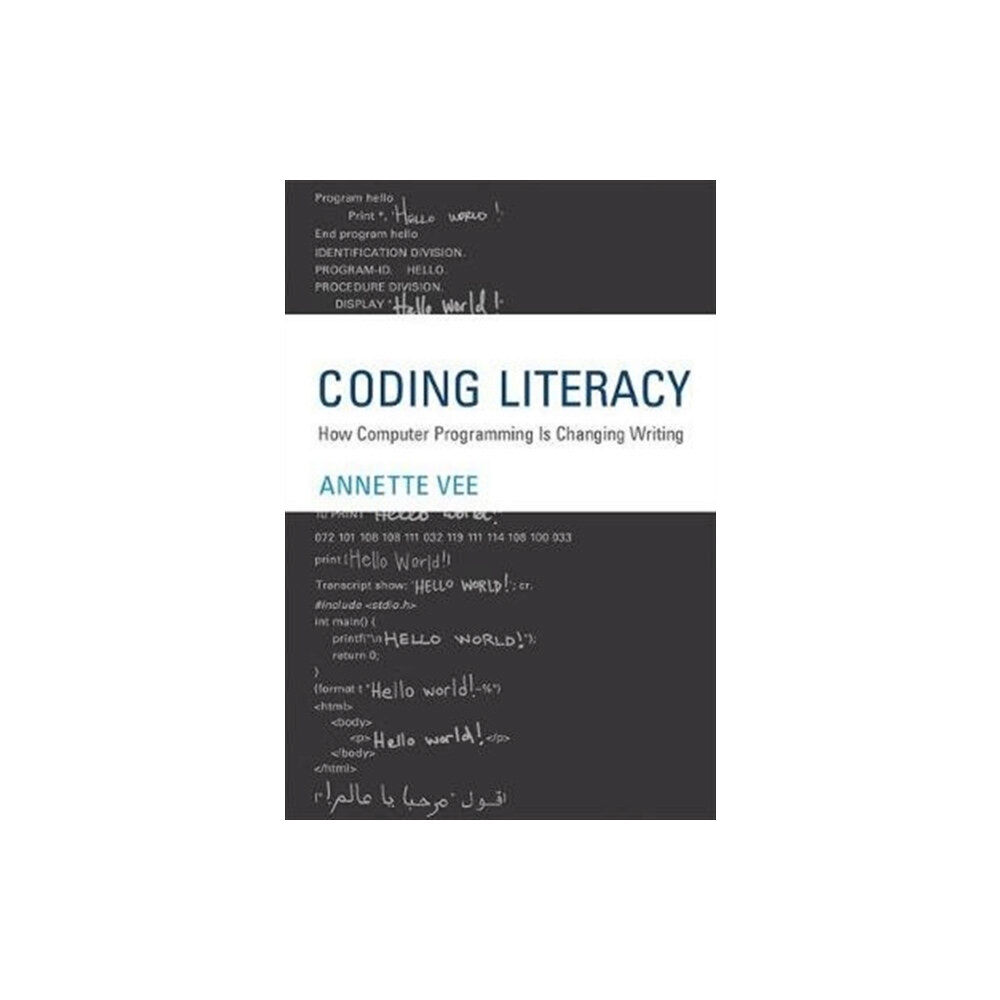 Mit press ltd Coding Literacy (inbunden, eng)